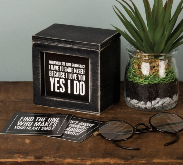 Inspiration Words In a Box