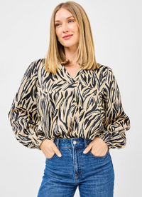 Kayla Top | City Limits Tan