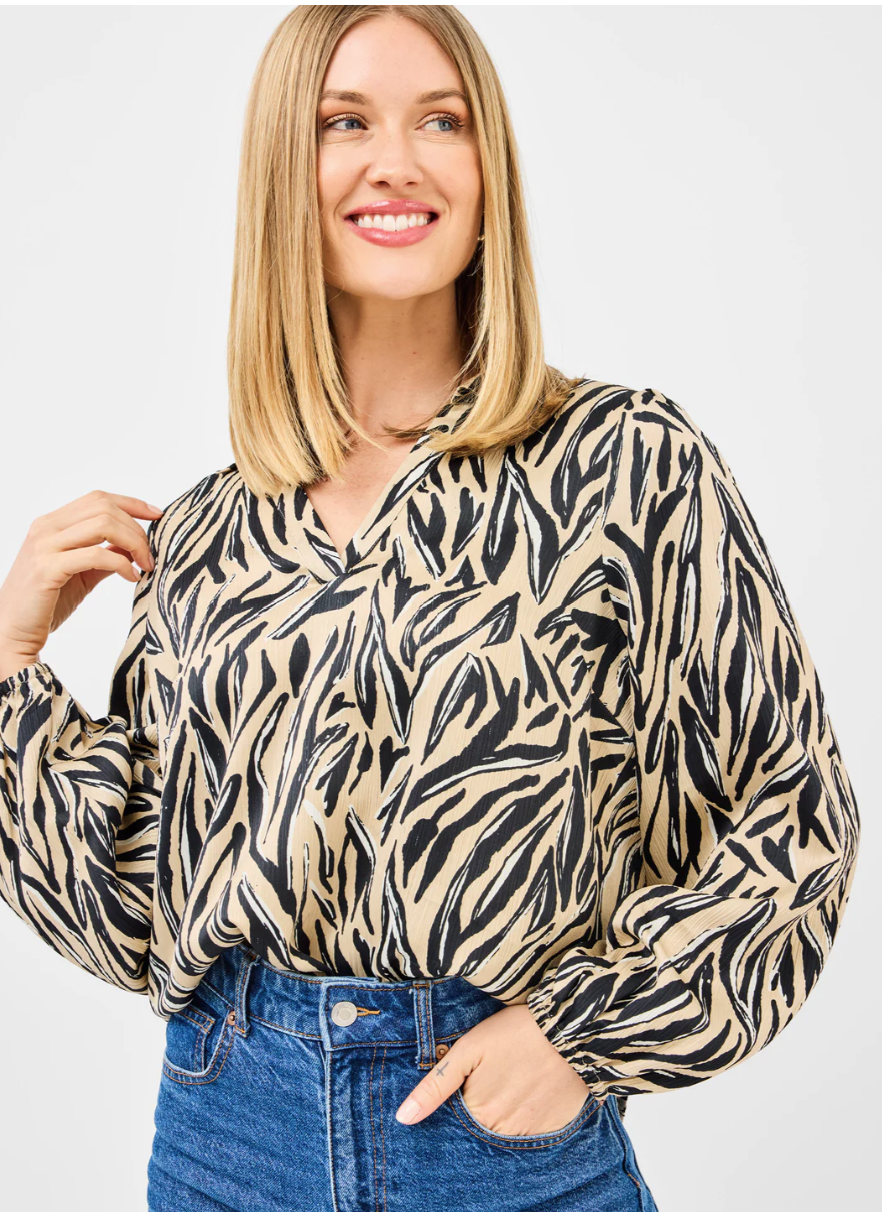 Kayla Top | City Limits Tan