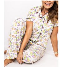 King Cake Love Family Pajamas