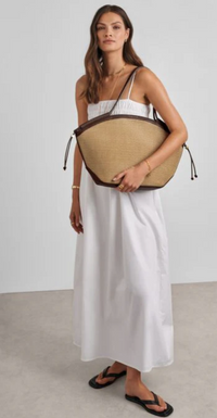 Florence Raffia Tote Bag