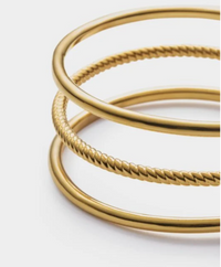 Laia Waterproof Gold Bangle