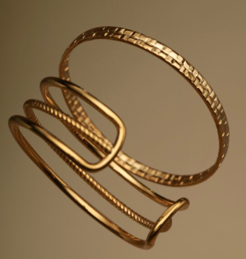 Laia Waterproof Gold Bangle