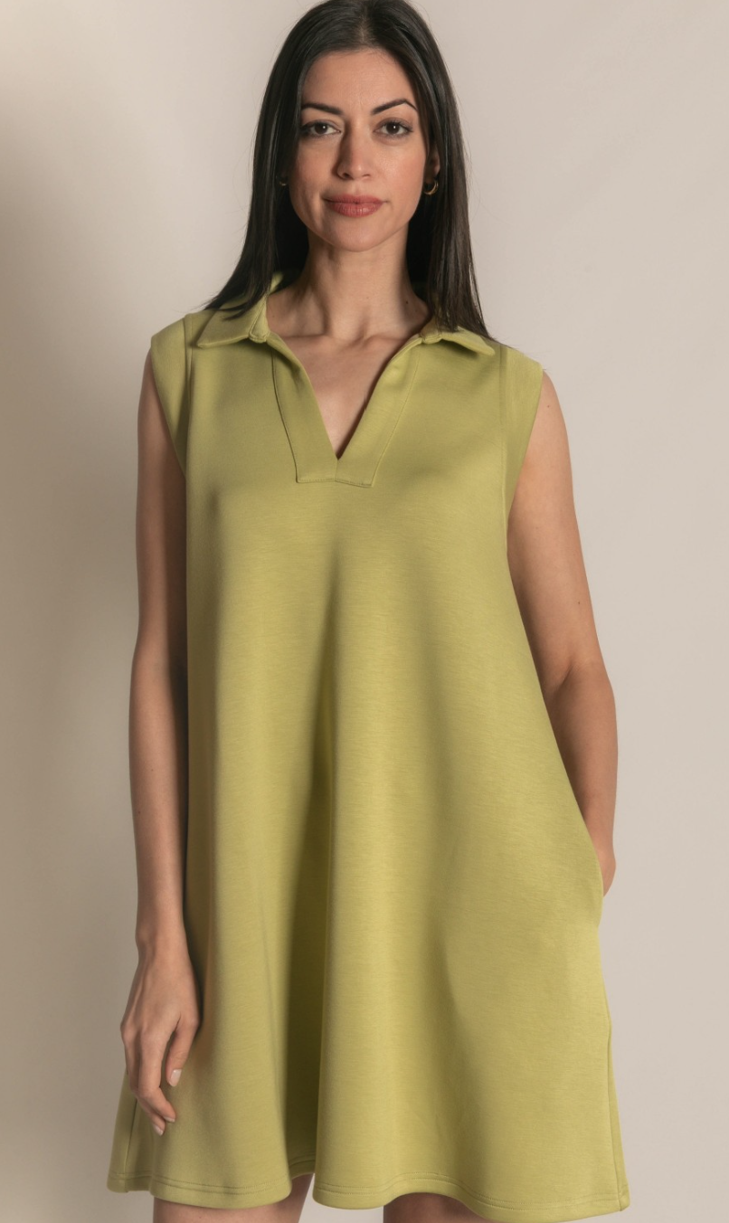 P. CILL Butter Modal Sleeveless Tennis Dress