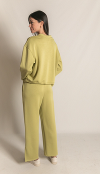 P. CILL Butter Modal V-Neck Pullover Top