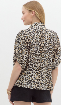 Lenox Leopard Print Top