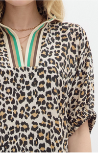 Lenox Leopard Print Top