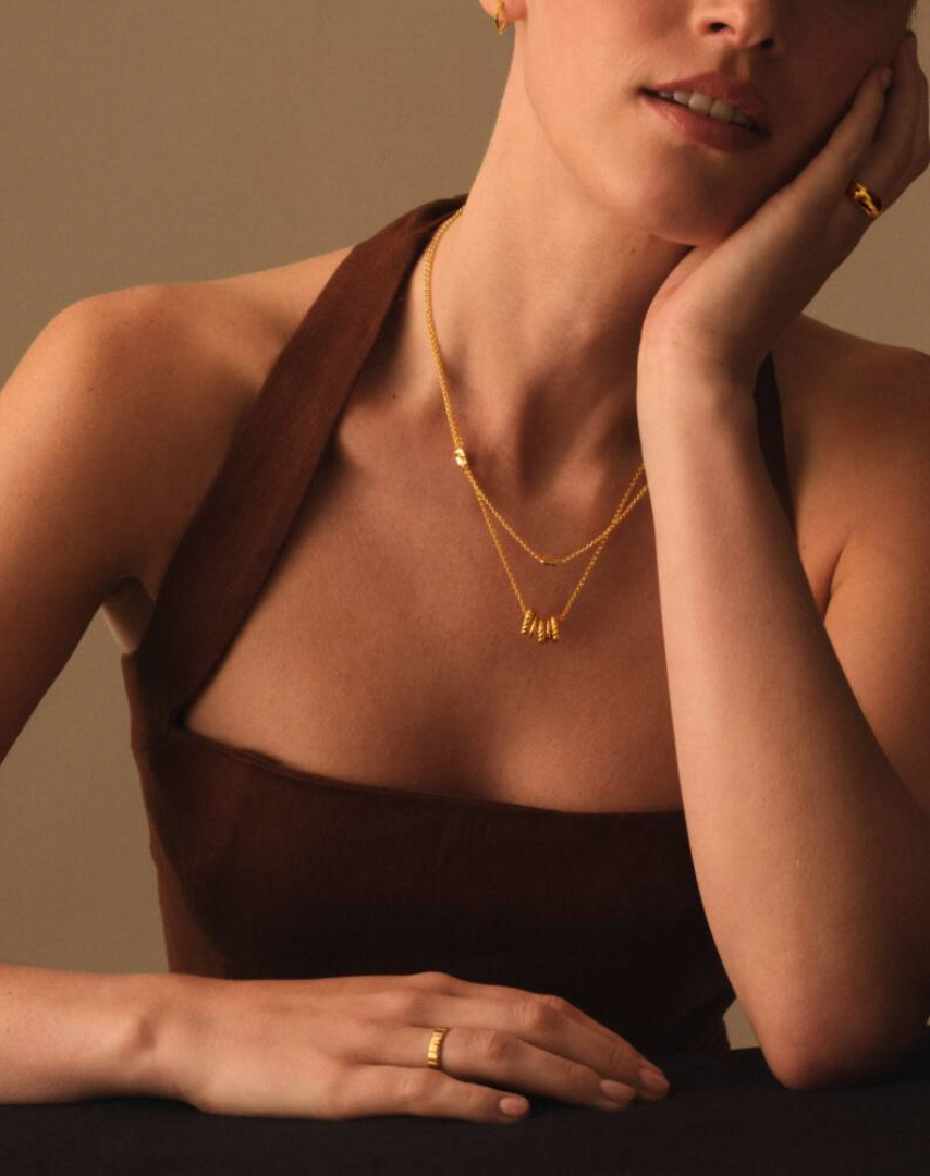 Laia Waterproof Gold Necklace