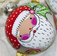 Diverse Santa Handmade Ornaments