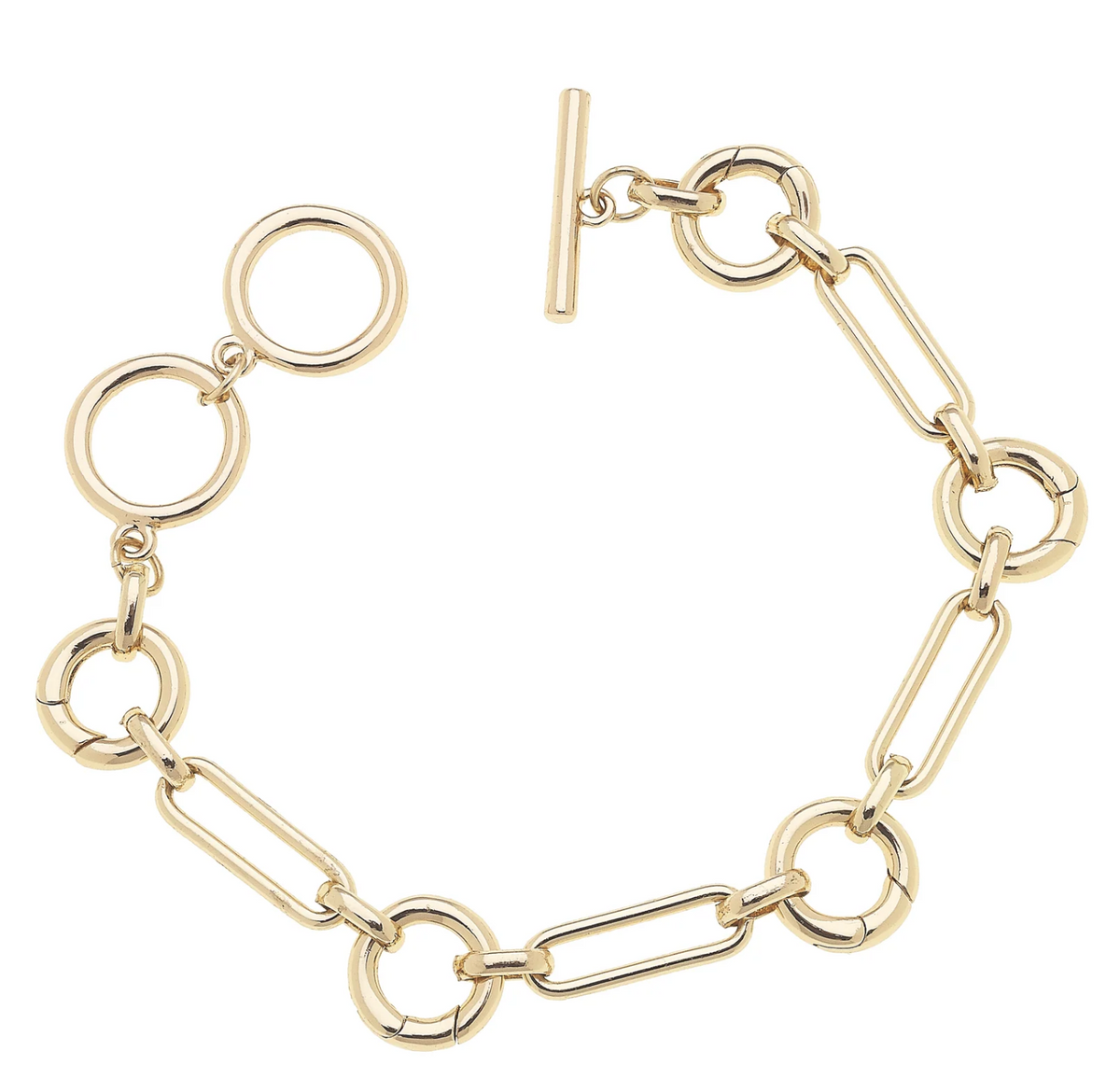 Canvas Style Charm Bar Lilah Toggle Charm Bracelet