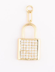 Canvas Style Charm Bag Bar
