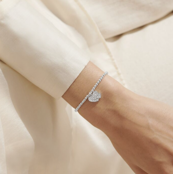 Confetti A Little 'Lovely Mom' Bracelet In Silver Plating
