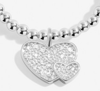Confetti A Little 'Lovely Mom' Bracelet In Silver Plating