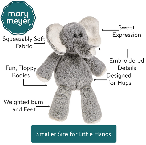 Mary Meyer Marshmallow Junior Elephant – 9″