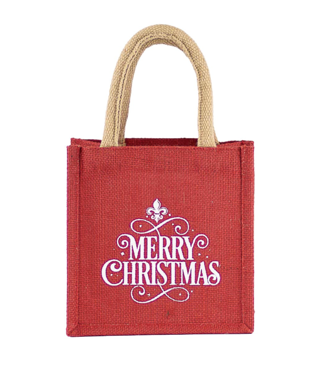 Holiday Noel or Santa  Reusable Totes & Gift Bags