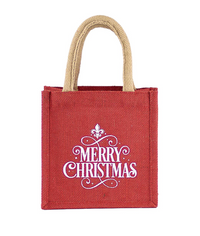 Holiday Noel or Santa  Reusable Totes & Gift Bags