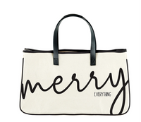 Holiday Canvas Totes