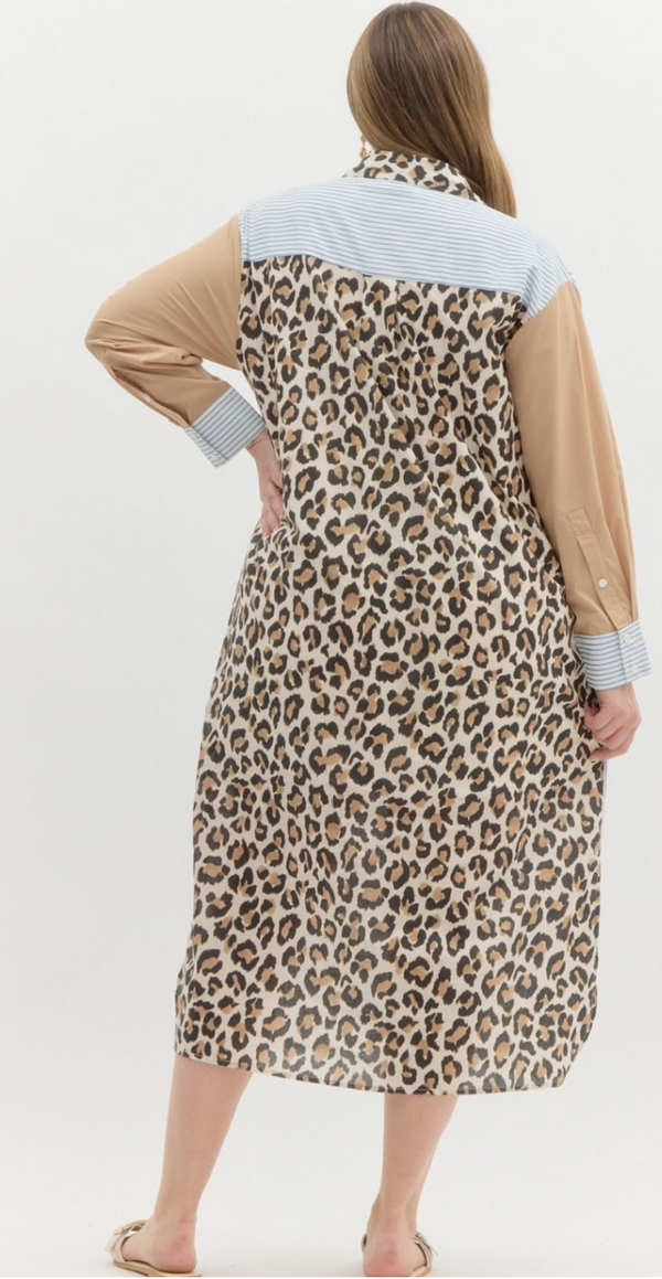 Makenzie Multi Pattern Dress