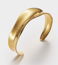 Molten Luxe Waterproof Gold Bangle