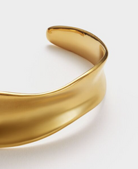 Molten Luxe Waterproof Gold Bangle