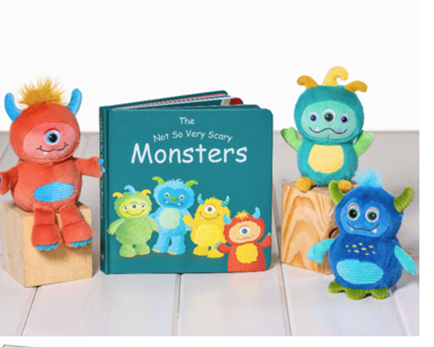 Mary Meyer “Not So Very Scary Monsters” Board Book