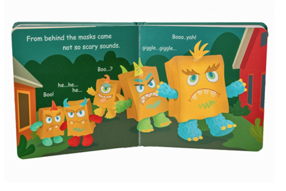 Mary Meyer “Not So Very Scary Monsters” Board Book