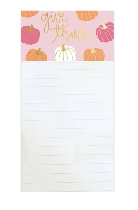 Magnetic Notepad Give Thanks