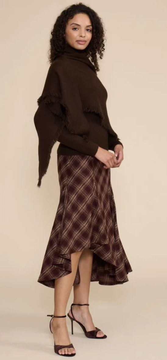 MURPHY SCARF SWEATER