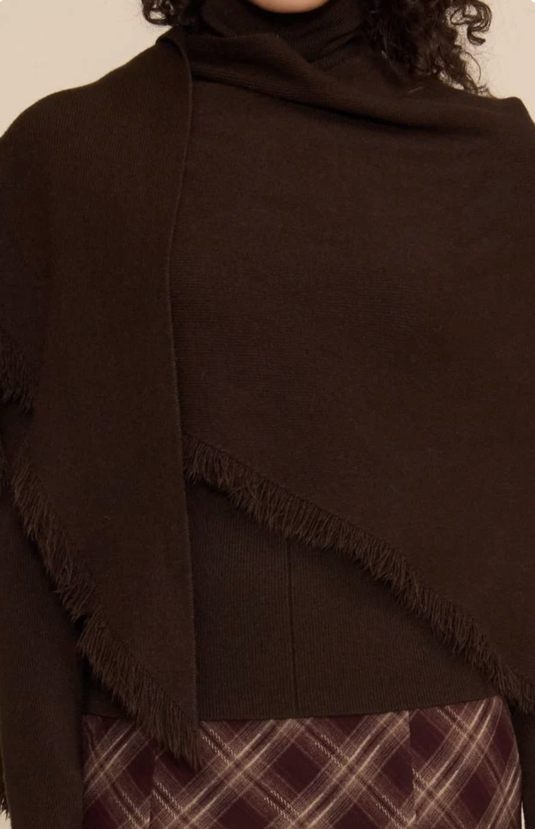 MURPHY SCARF SWEATER
