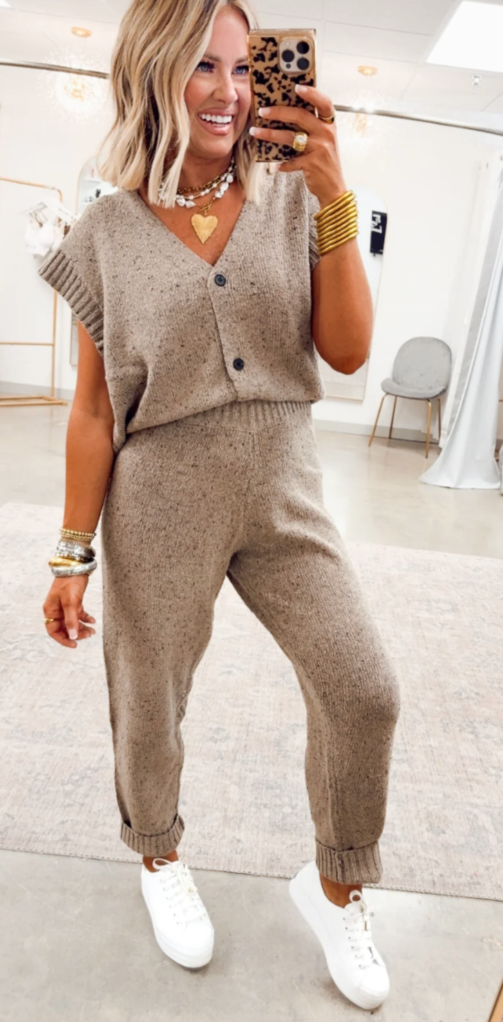Tatiana Mushroom Sweater Pants or Vest