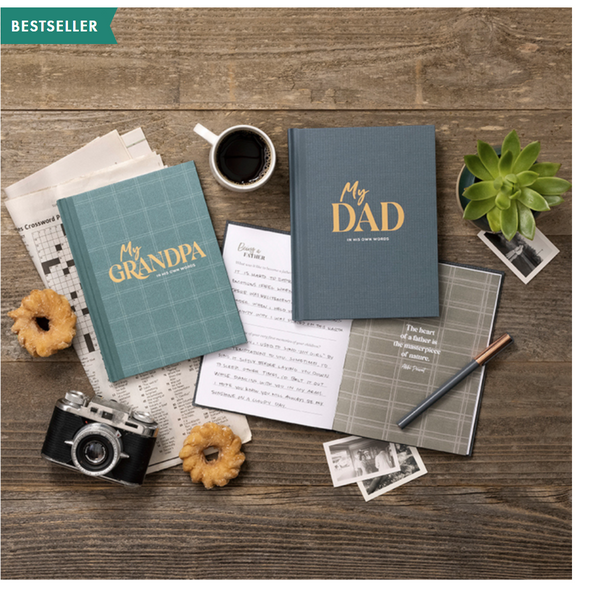 My Dad An Interview Journal to Capture Reflections in His Own Words