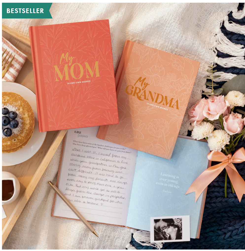 My Mom An Interview Journal to Capture Reflections in Her Own Words