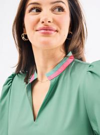 Naomi Pink & Green Dress