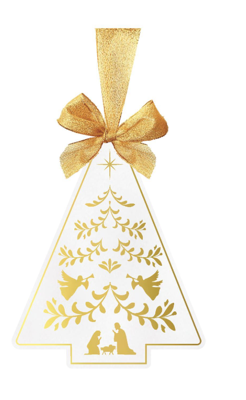 Mary Square Ornaments