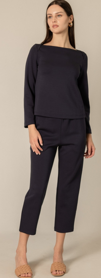 P. CILL Butter Modal Waist Band Ankle Pants