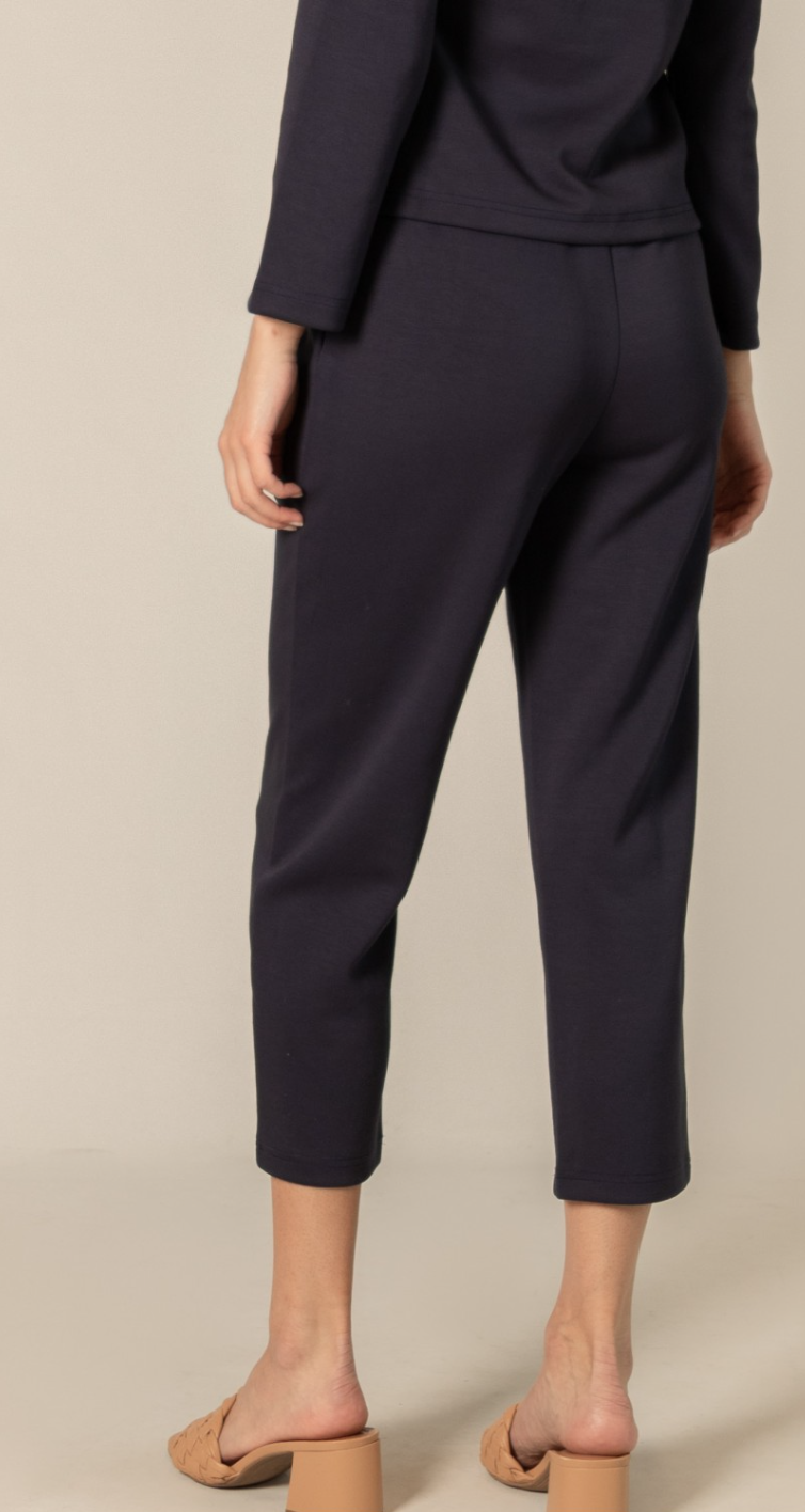 P. CILL Butter Modal Waist Band Ankle Pants