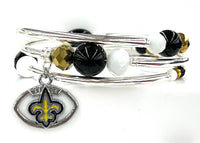 GAME DAY NFL inspired wrap bracelet