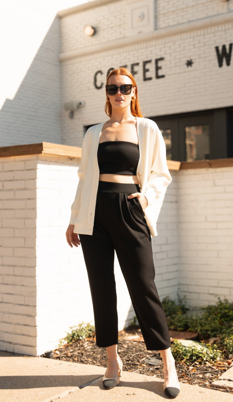 P. CILL Butter Modal Tapered Pants
