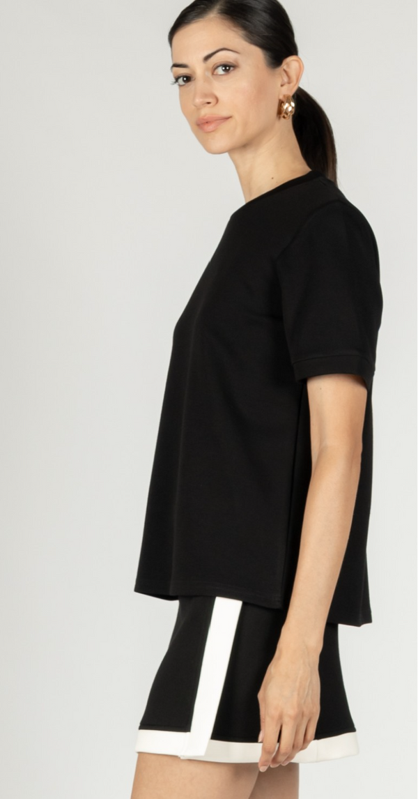 P. CILL Butter Modal Round Neck Short Sleeve Tee