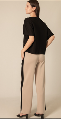 P.CILL Butter Modal V Neck Short Sleeve Top