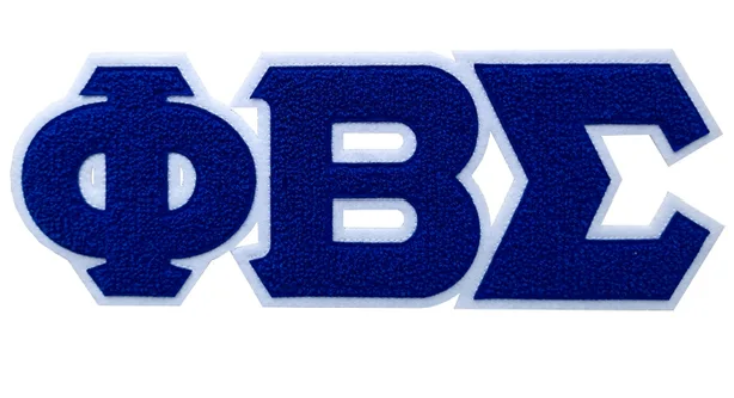 Divine 9 Sorority & Fraternity  Iron on Embroidered Patches: AKA, Delta Sigma Theta, Zeta Phi Beta, Alpha, Kappa, Sigma, Omega