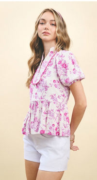 Marie Floral Pants or Tops
