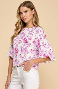 Marie Floral Pants or Tops
