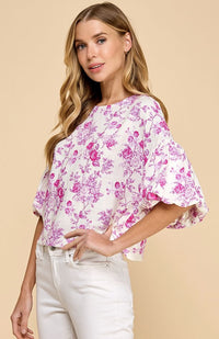 Marie Floral Pants or Tops