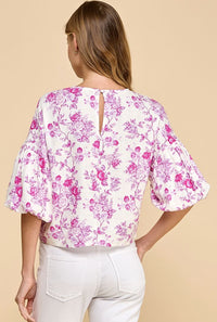 Marie Floral Pants or Tops