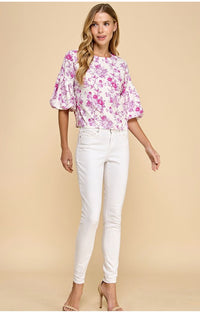 Marie Floral Pants or Tops