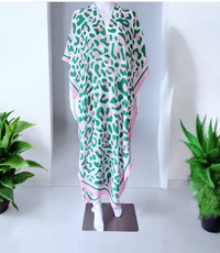 Ivy Pink and Green Kimono