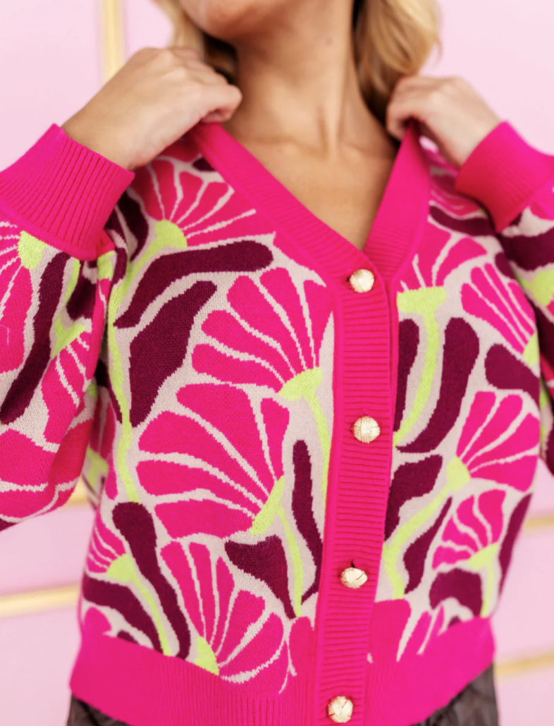 Brianna Cannon Zinnia Soft Knit Cardigan