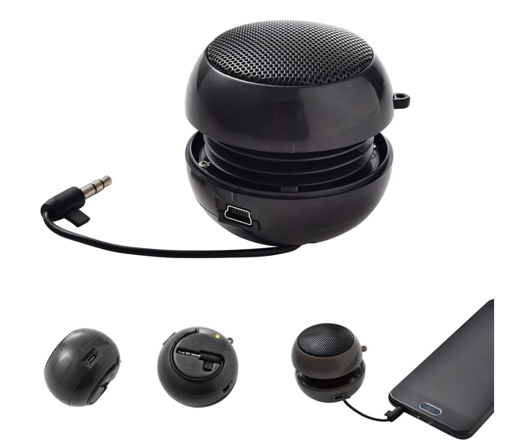 Pop Up Portable Speakers-Black