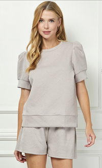 WFH Work From Home Textured Athleisure- FALL